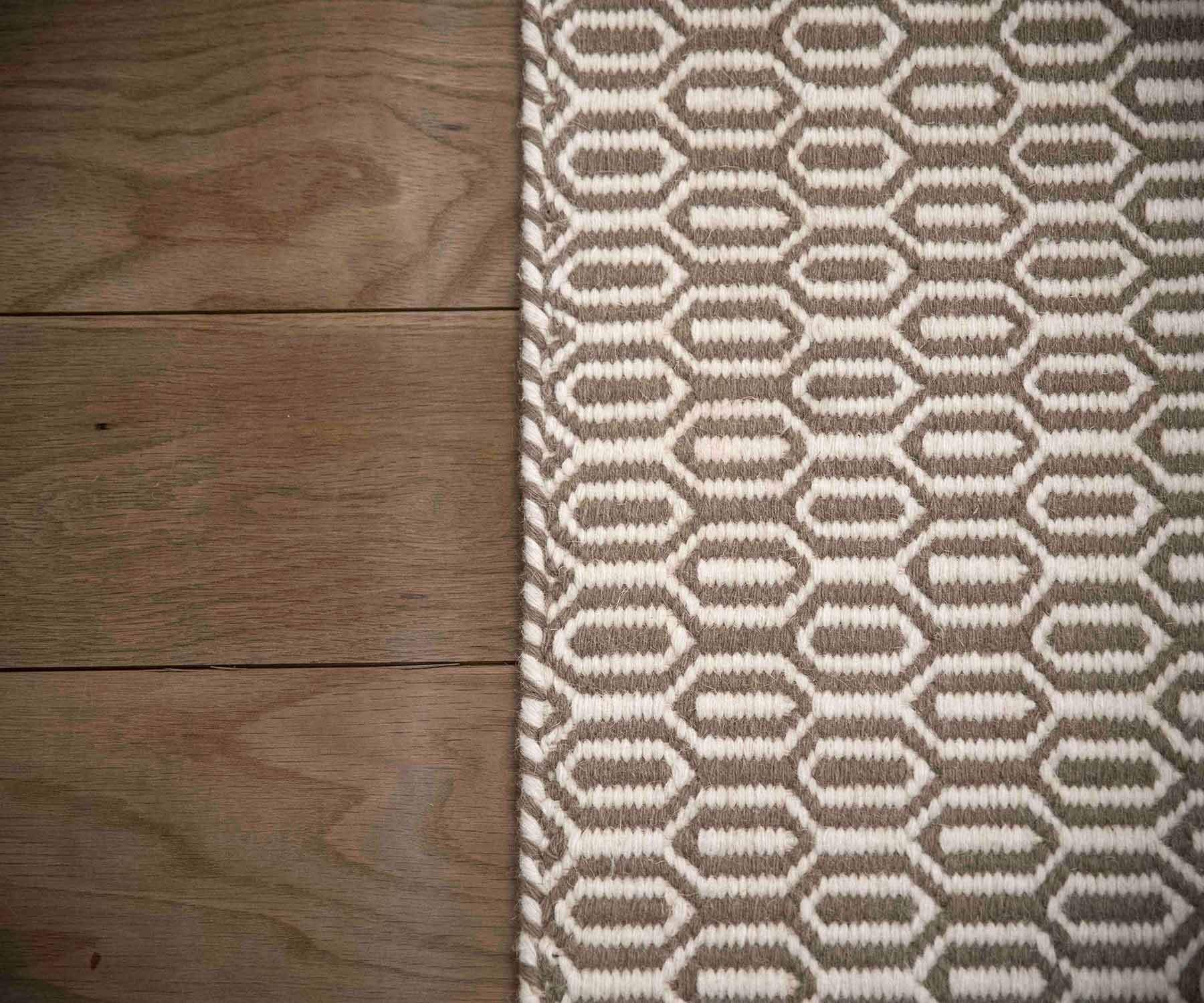 Alfombra COLMENA BEIGE - Kilombo Rugs