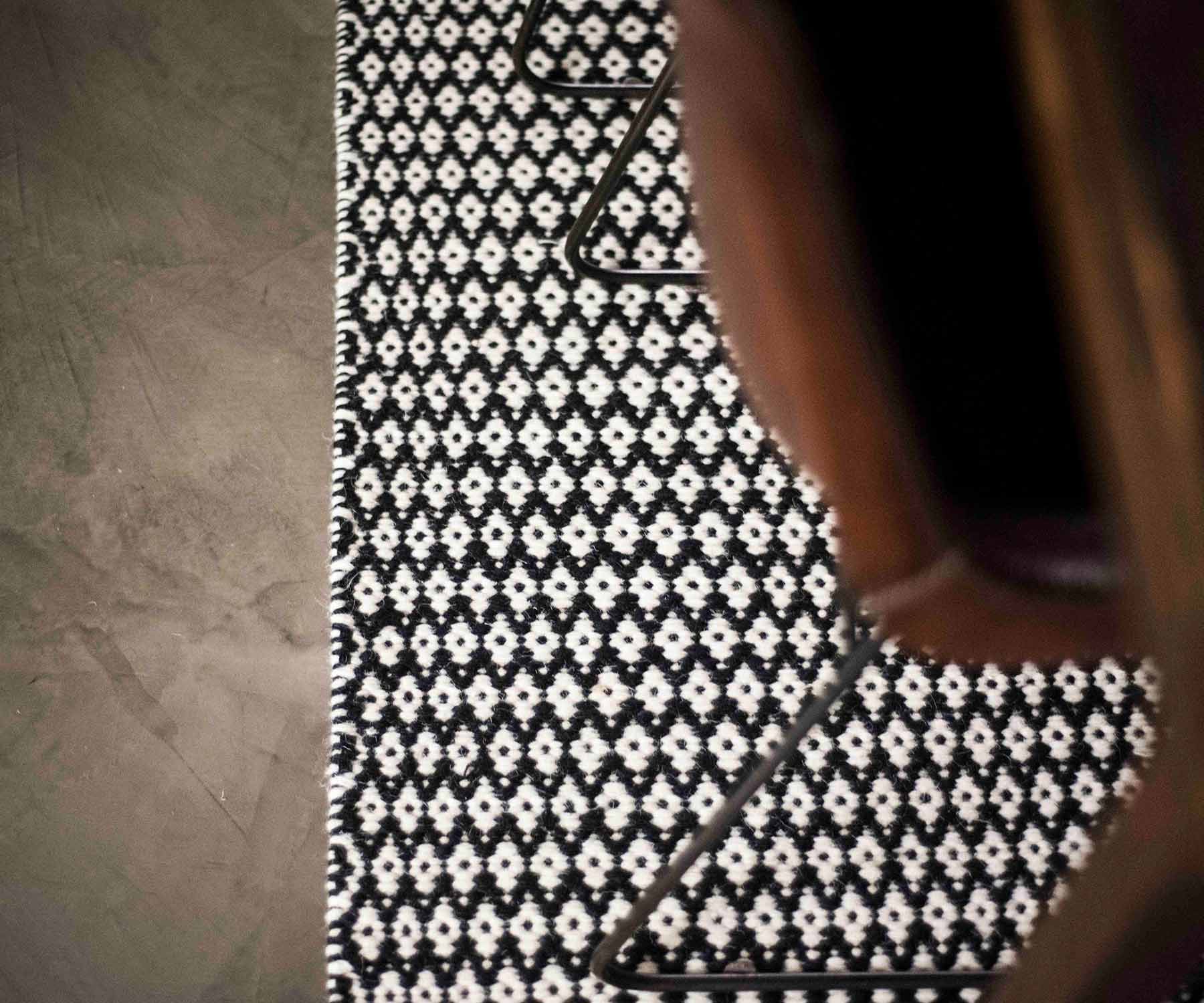 Alfombra SNOW NEGRO - Kilombo Rugs